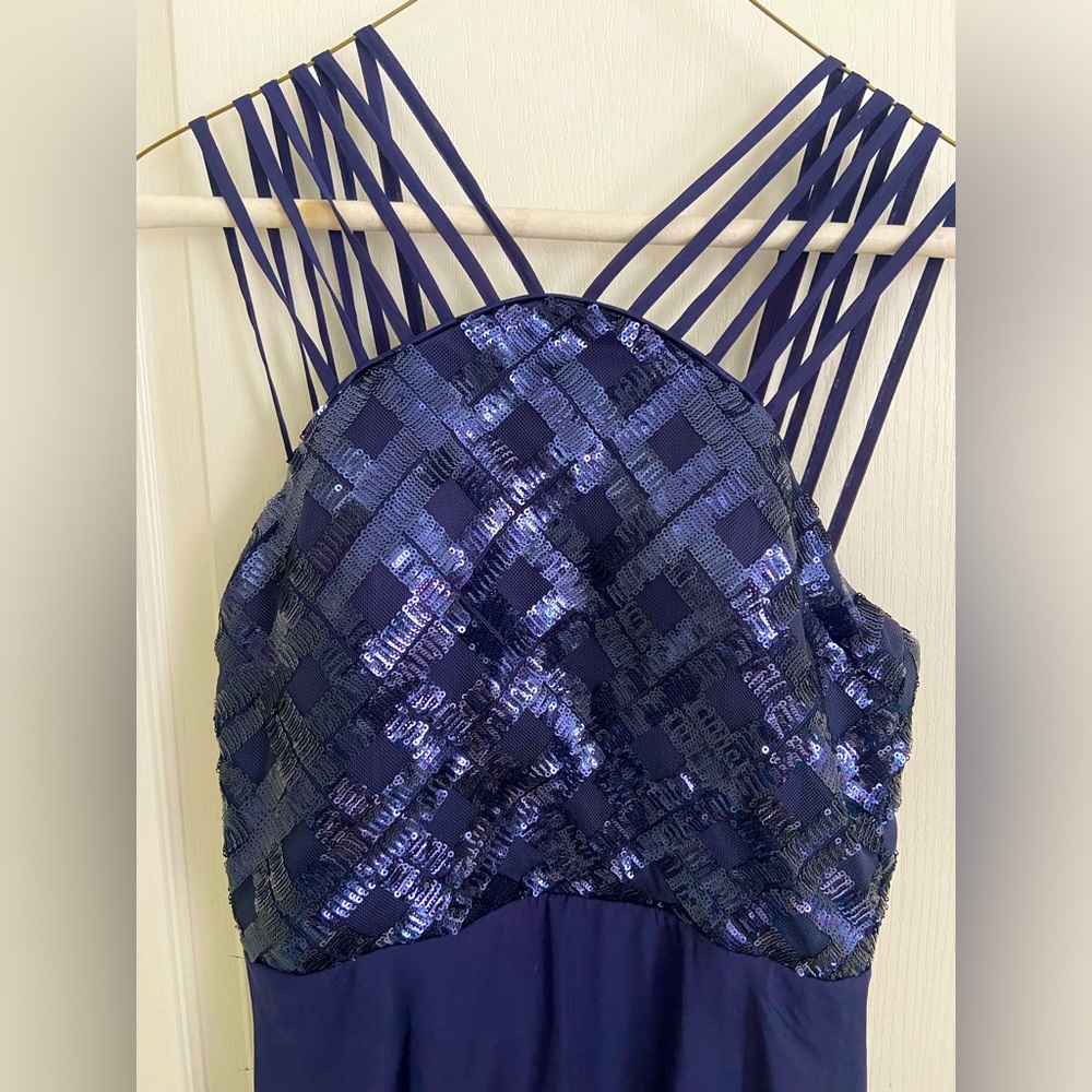 High low flowy formal dress